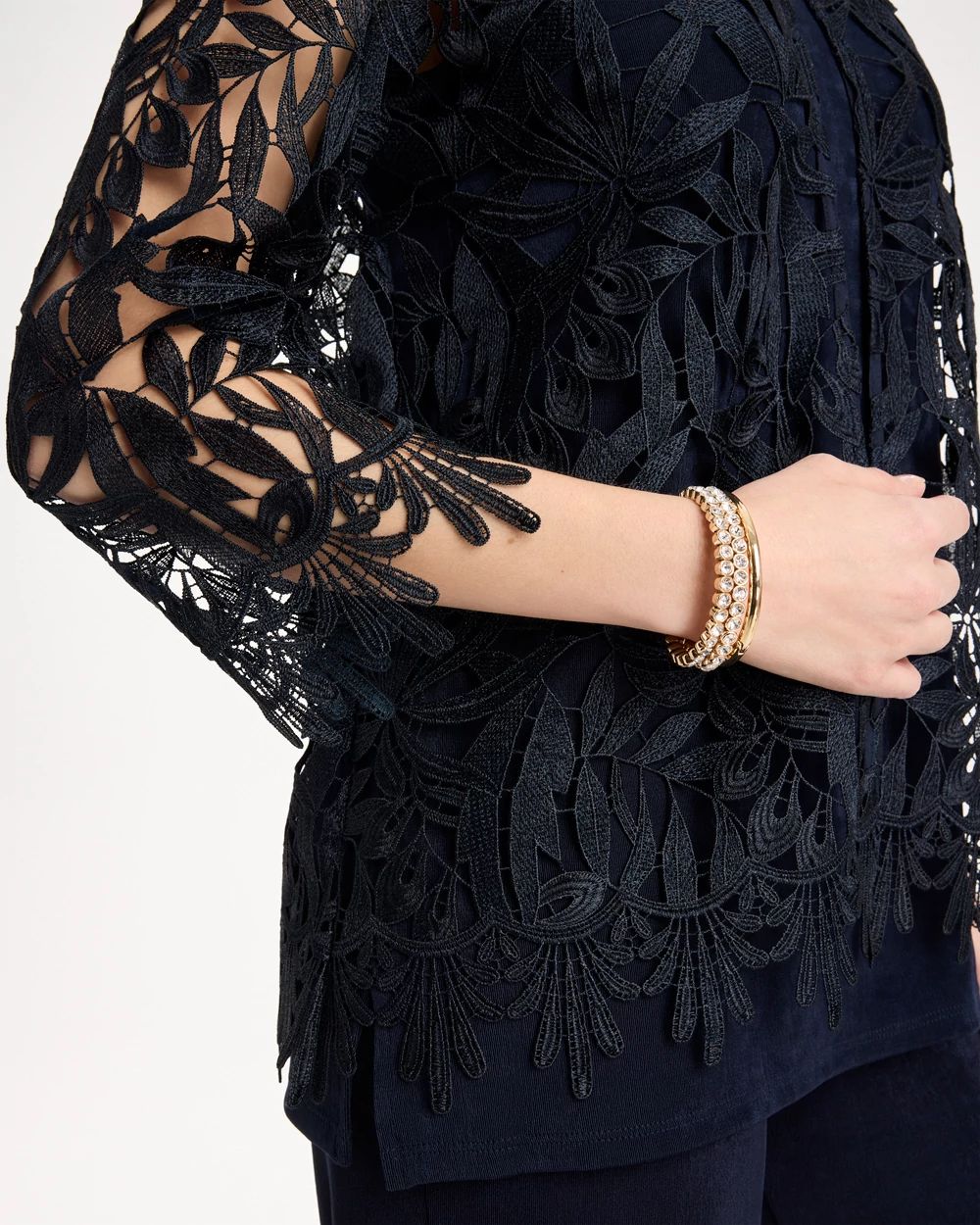 Travelers™ Galloon Lace Jacket | Chico's